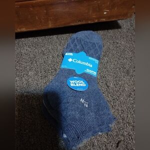 Columbia Women's Wool Blend Quarter Socks 4 Pair